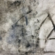 Habib Rezaei, a greyfull abstract acrylic on paper works