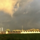 Habib Rezaei, a vertical warm yellow photo of a landscape