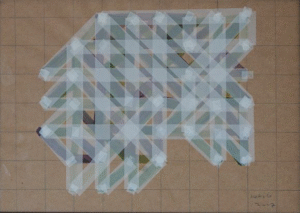 Habib Rezaei small transparent abstract works